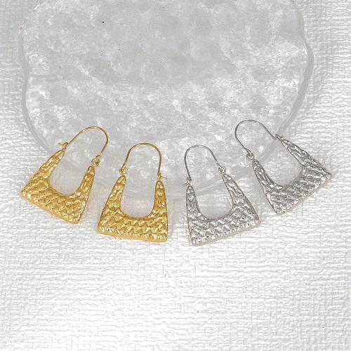 Acier inoxydable Levier Retour Earring, Acier inoxydable 304, bijoux de mode & pour femme, plus de couleurs à choisir, 24x35mm, Vendu par paire