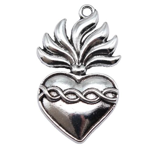 Zinc Alloy Pendants Carrot antique silver color plated DIY Sold By PC