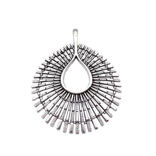 Zinc Alloy Pendants antique silver color plated DIY Sold By PC