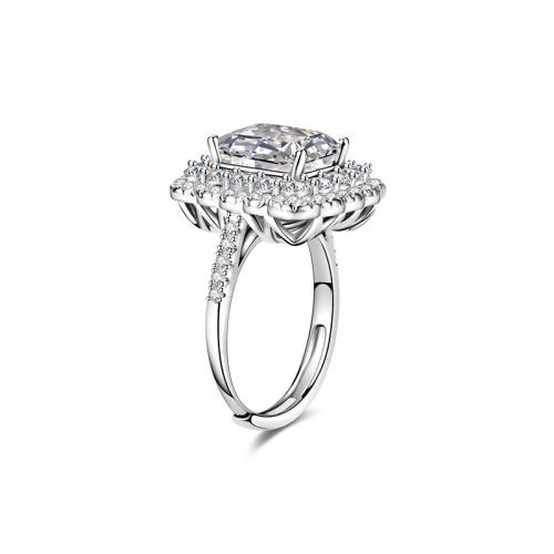 Kubisk Circonia Micro bane messing Ring, forgyldt, Micro Pave cubic zirconia & for kvinde, flere farver til valg, Solgt af PC