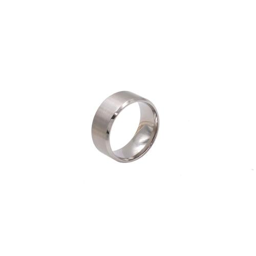 Wolfraam staal Finger Ring, plated, verschillende grootte voor keus & voor de mens, meer kleuren voor de keuze, Maat:9-12, Verkocht door PC