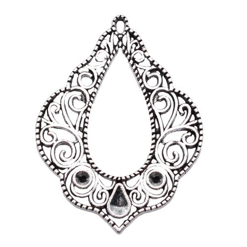 Zinc Alloy Pendants antique silver color plated DIY Sold By PC