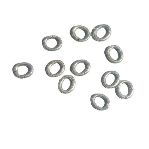 925 Sterling Zilver Snap sluiting, DIY, zwart, Verkocht door PC