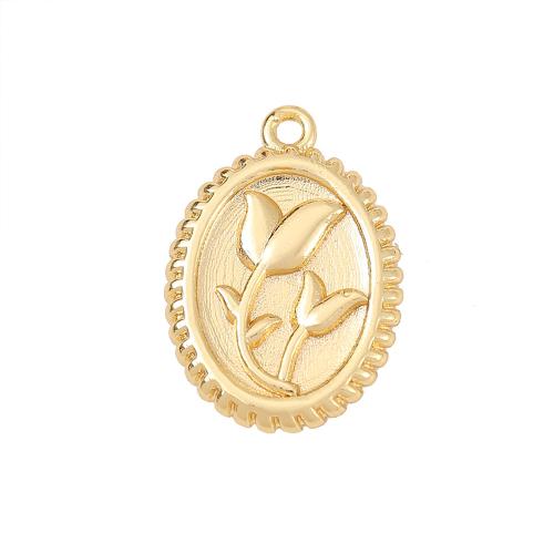 Brass Jewelry Pendants real gold plated DIY Sold By PC