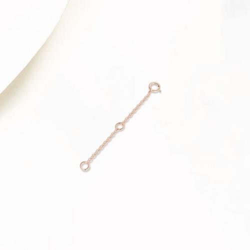 925 sterling silver extender kedja, DIY & olika storlek för val, fler färger för val, Säljs av PC