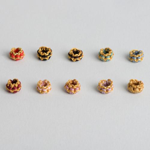 Polyester Bead, handgjord, DIY, fler färger för val, 20PC/Lot, Säljs av Lot