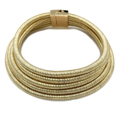 Gelaagde choker, Zinc Alloy, mode sieraden & voor vrouw, meer kleuren voor de keuze, Lengte Ca 40 cm, Verkocht door PC