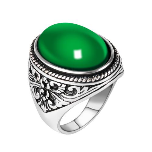 Bague en résine, alliage de zinc, avec résine, bijoux de mode & normes différentes pour le choix & pour homme, plus de couleurs à choisir, Vendu par PC