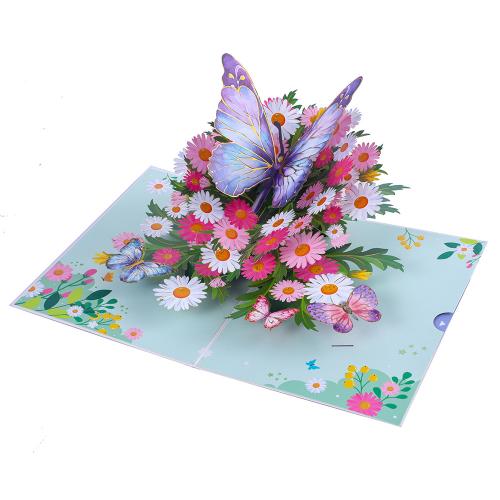 Greeting Card Paper handmade 3D effect Sold By PC