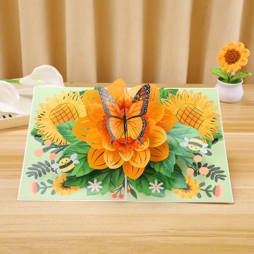 Greeting Card Paper handmade 3D effect Sold By PC