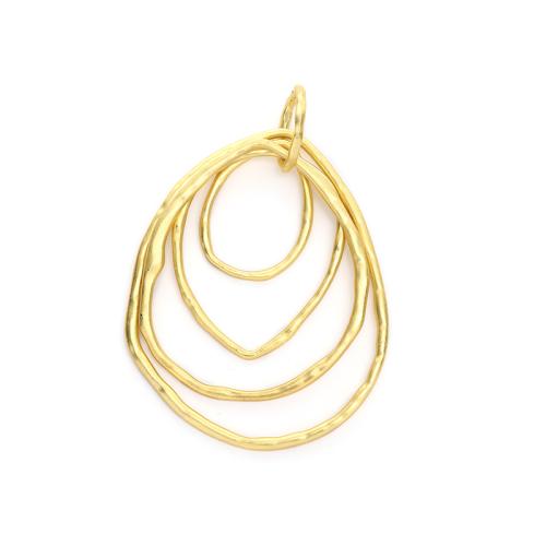 Zinc Alloy Pendants gold color plated DIY nickel lead & cadmium free Sold By PC