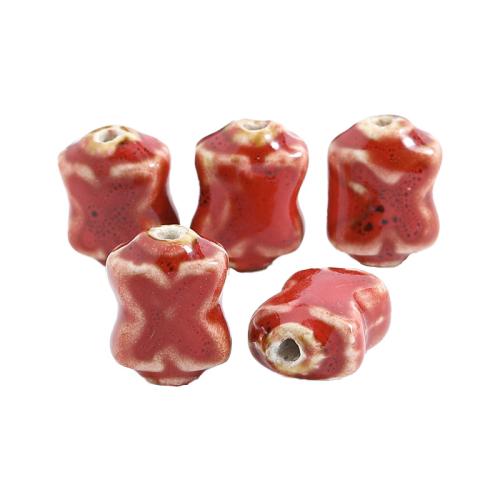 Porcelain Jewelry Beads glazed DIY Approx 2.5mm Approx Sold By Bag