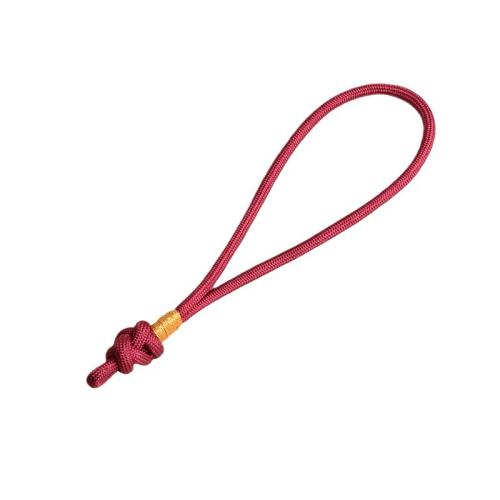 Polypropylen Nylon Hængende Lanyard, håndlavet, Bæredygtig, flere farver til valg, Længde Ca. 12-13 cm, 10pc'er/Lot, Solgt af Lot