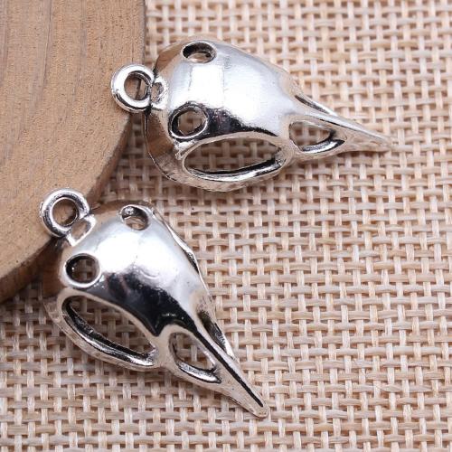 Zinc Alloy Animal Pendler, Bird, antik sølv farve forgyldt, du kan DIY, 30.50x15x10.50mm, Solgt af PC