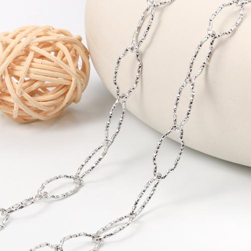 Nehrđajućeg čelika Nekclace Chain, 304 nehrđajućeg čelika, možete DIY, Prodano By m