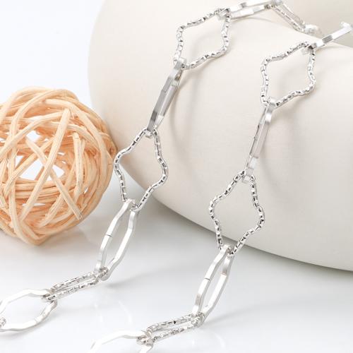 Nehrđajućeg čelika Nekclace Chain, 304 nehrđajućeg čelika, možete DIY, Prodano By m