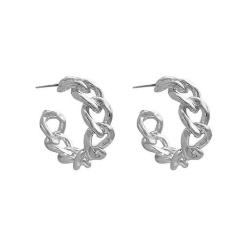 Lo zinco in lega Stud Earring, lega in zinco, gioielli di moda & per la donna, nessuno, 30mm, Venduto da coppia