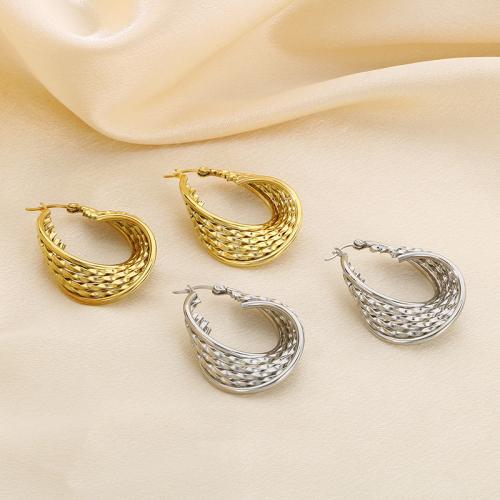 Stainless Steel Lever Back Earring 304 Stainless Steel Vacuum Ion Plating for woman Sold By Pair