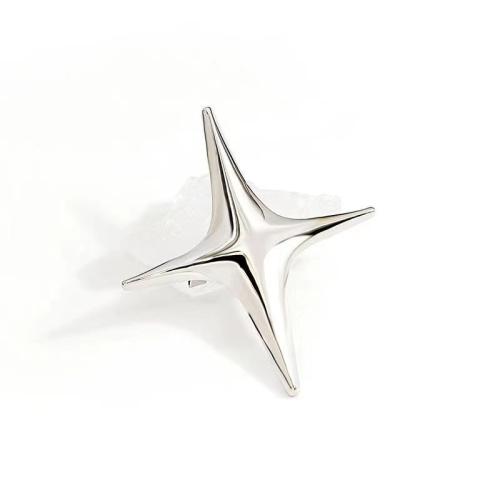 Zinc Alloy Brooches for woman silver color Sold By PC