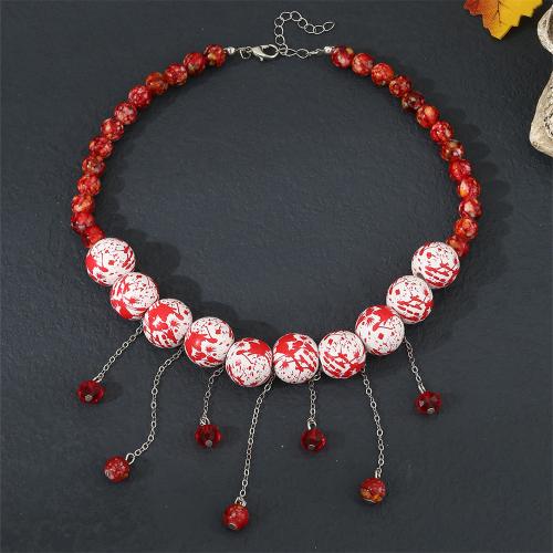 collana di Halloween, plastica, with 5cm extender chain, Design di Halloween & gioielli di moda & per la donna, Lunghezza Appross. 37 cm, Venduto da PC