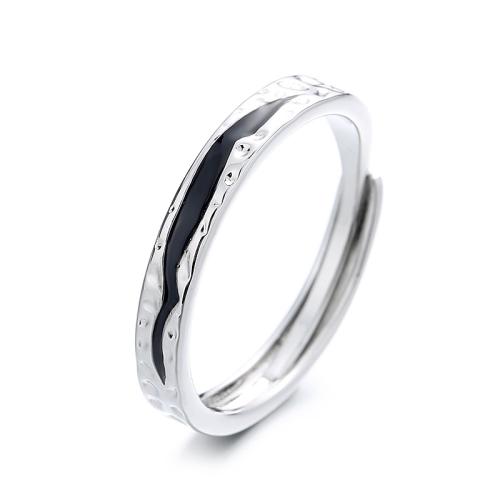 Ring Finger mosiądz, biżuteria moda & dla kobiety & naklejka epoksydowa, dostępnych więcej kolorów, bez zawartości kadmu, Inner diameter :1.7cm, sprzedane przez PC