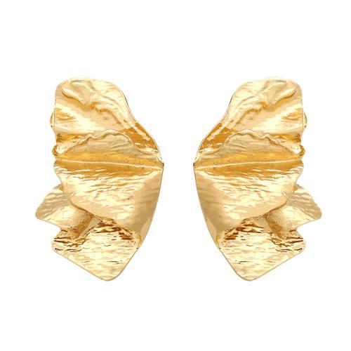 Lo zinco in lega Stud Earring, lega in zinco, placcato, per la donna, nessuno, 55x37mm, Venduto da coppia