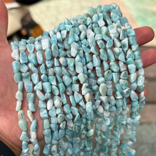 Gemstone Jewelry Beads Larimar irregular DIY Sold Per Approx 38 cm Strand