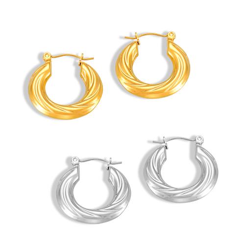 Titanium Steel  Earring fashion jewelry & for woman Sold By Pair