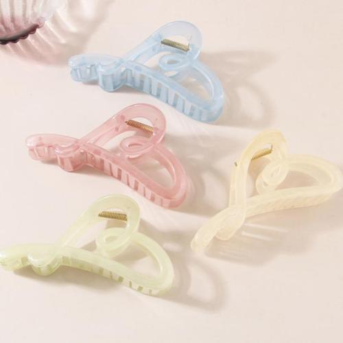 Haar Claw Clips, Plastic, moffelen vernis, verschillende stijlen voor de keuze & voor vrouw, meer kleuren voor de keuze, Verkocht door PC