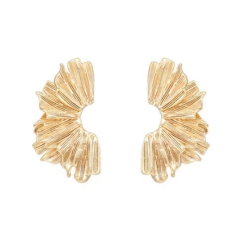 Brass Stud Earring plated & for woman Sold By Pair