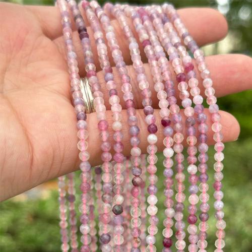 Gemstone šperky Korálky, Kolo, DIY & různé velikosti pro výběr & tváří, Prodáno za Cca 38 cm Strand