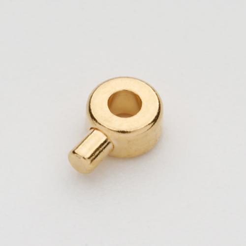 18K Gold Positioning Bead, DIY, meer kleuren voor de keuze, 2.64x1.58mm, Verkocht door PC