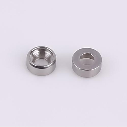 Stainless Steel Spacer Beads 316 Stainless Steel DIY original color 4mm Sold By Bag