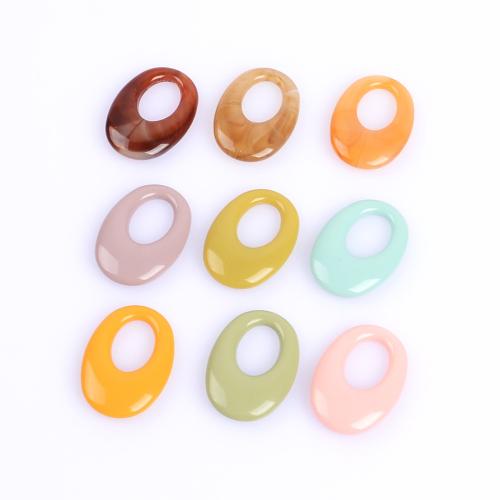 Acryl Anhänger, oval, DIY, keine, 23x32mm, 10PCs/Tasche, verkauft von Tasche