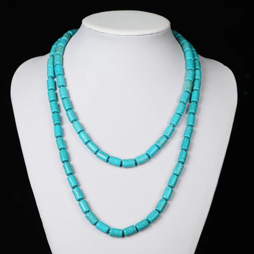 Fashion Turquoise Necklace & for woman Length 1.2 m Sold By PC