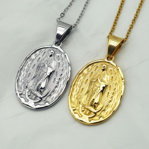 Stainless Steel Pendants 316 Stainless Steel plated DIY Sold By PC