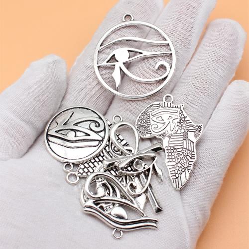 Zinc Alloy Pendants antique silver color plated DIY Sold By Bag