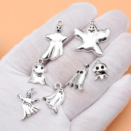 Zinc Alloy Pendants antique silver color plated DIY Sold By Bag