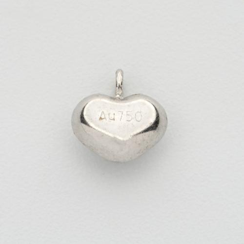 or 18K Pendentif, coeur, DIY, plus de couleurs à choisir, 4.85x4.66mm, Vendu par PC