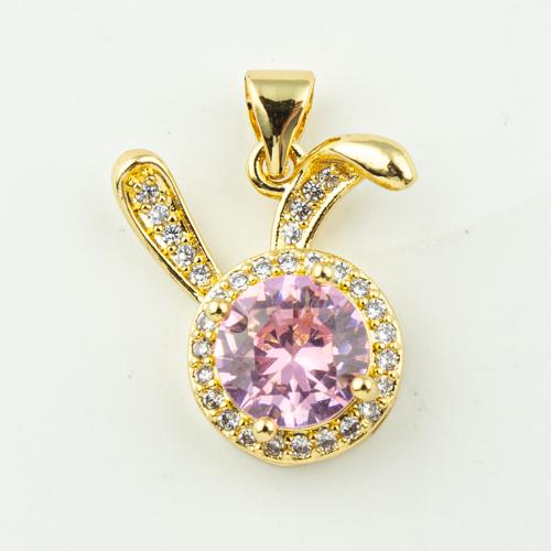 Cubique Pendentif en laiton zircon pavent, bijoux de mode & pavé de micro zircon & pour femme, plus de couleurs à choisir, 21x15mm, Trou:Environ 3mm, 50PC/lot, Vendu par lot