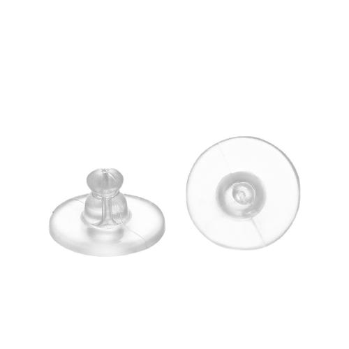 Plastic Ear Nut Component DIY Approx Sold By Bag