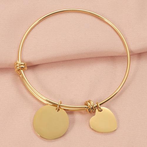 Stainless Steel Bangle 304 Stainless Steel plated for woman Sold By PC