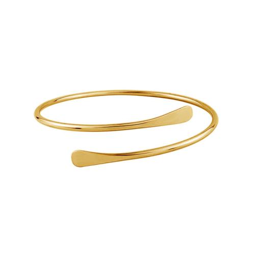 Zinc Alloy Bangle Smykker, forgyldt, for kvinde, flere farver til valg, Solgt af PC