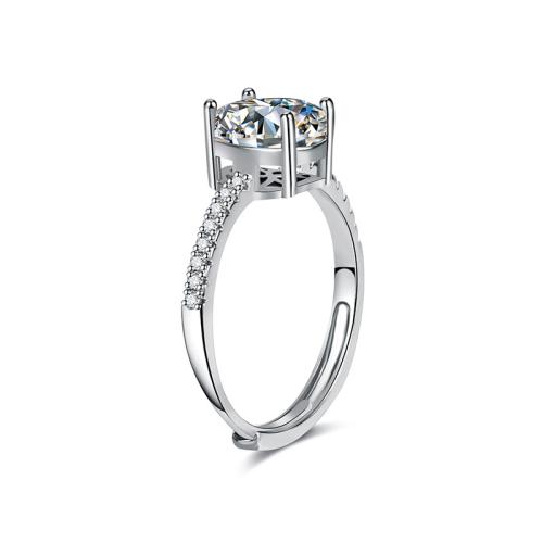 Kubisk Circonia Micro bane messing Ring, forgyldt, Micro Pave cubic zirconia & for kvinde, flere farver til valg, Solgt af PC