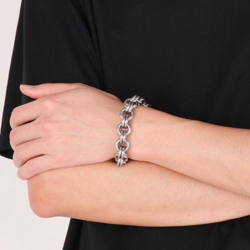 Edelstahl Schmuck Armband, 304 Edelstahl, verschiedene Größen vorhanden & verschiedene Stile für Wahl & für den Menschen, keine, verkauft von PC