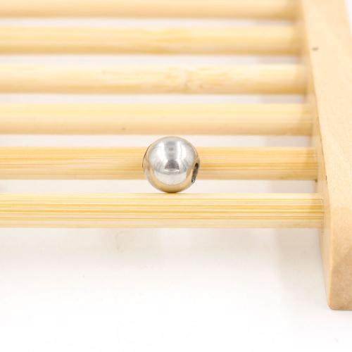 Stainless Steel Beads 304 Stainless Steel Round polished DIY Sold By PC