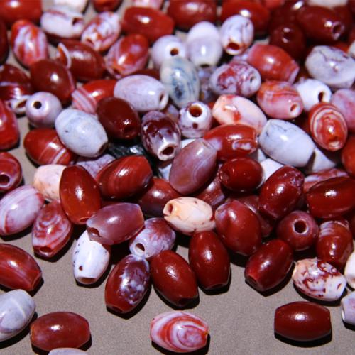 Koraliki agatowe, Agat, Bęben, DIY, beads size 9x13-10x14.5mm, sprzedane przez PC