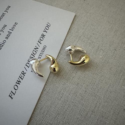 925 Sterling Silver Stud Earrings fashion jewelry & for woman Sold By Pair