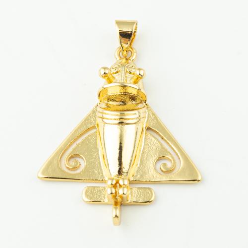 Brass Jewelry Pendants fashion jewelry & for woman golden Approx 3mm Sold By Lot