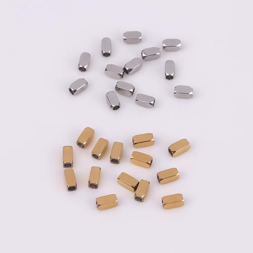 Stainless Steel Spacer Beads 316 Stainless Steel Vacuum Ion Plating DIY Sold By Bag